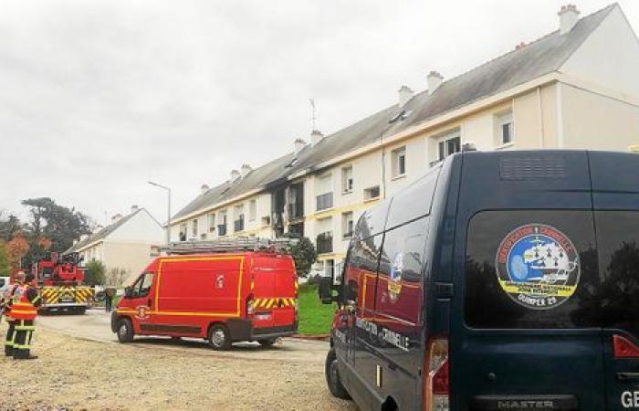 In Douarnenez, two dead in the fire of an HLM building [Vidéo]