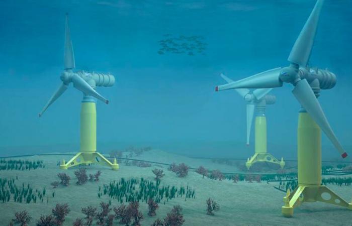 Two French tidal turbine projects obtain significant aid for marine energy