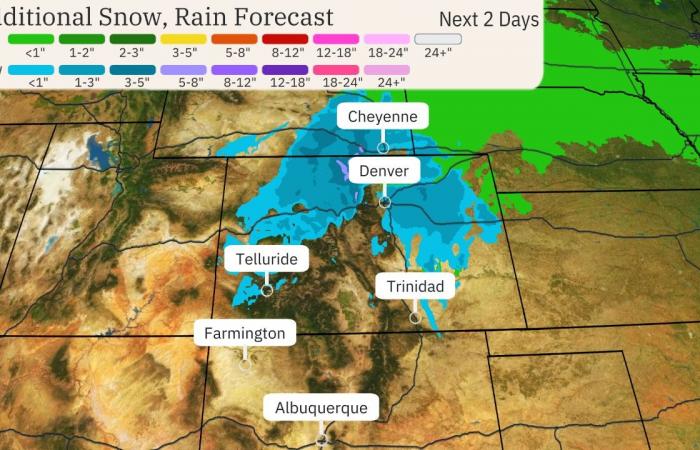 Winter Storm Spreads To Colorado