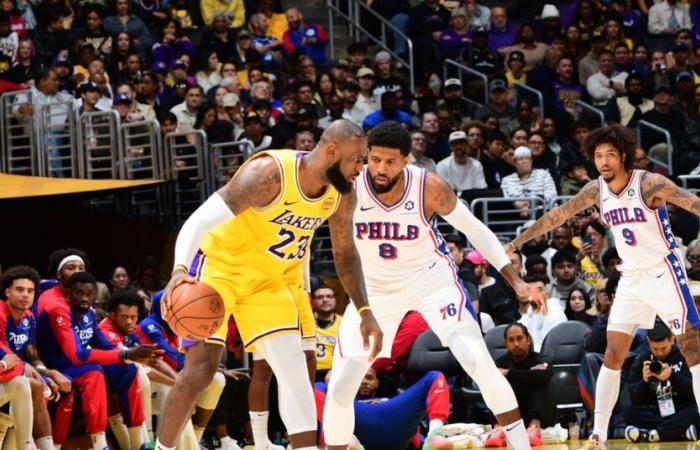 Another miserable night in a miserable season as Sixers fall to Lakers