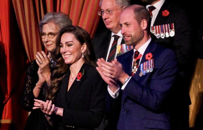 the Princess of Wales returns alongside Prince William and Charles III