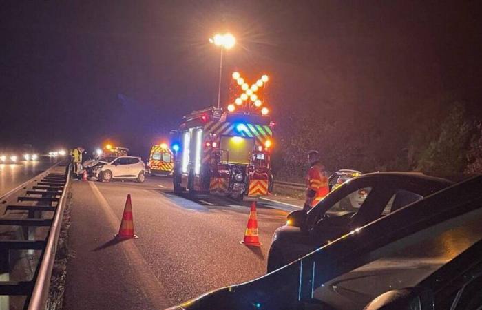 A pregnant woman killed in an accident on the RN 165, between Vannes and Lorient