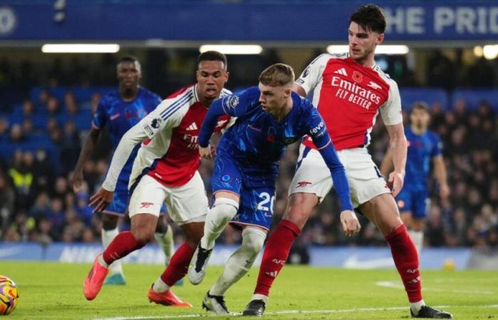 disputed draw between Chelsea and Arsenal