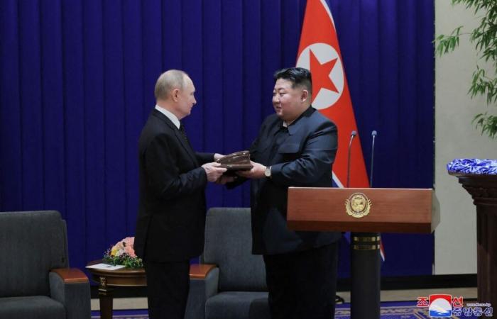 Putin signs mutual defense agreement with North Korea