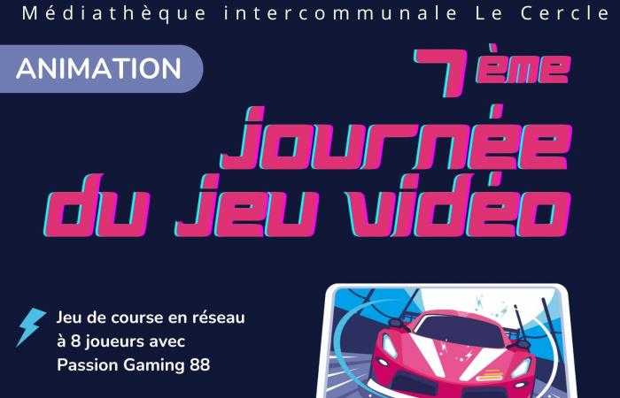 The Remiremont media library celebrates the 7th Video Game Day