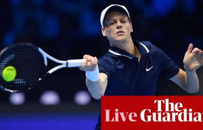 Jannik Sinner v Alex de Minaur: ATP Finals group-stage tennis – live | ATP Finals