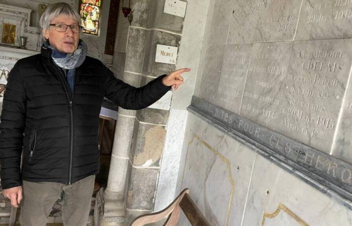 VIDEO. In Mayenne, this chapel pays homage to the Poilus with 150 plaques