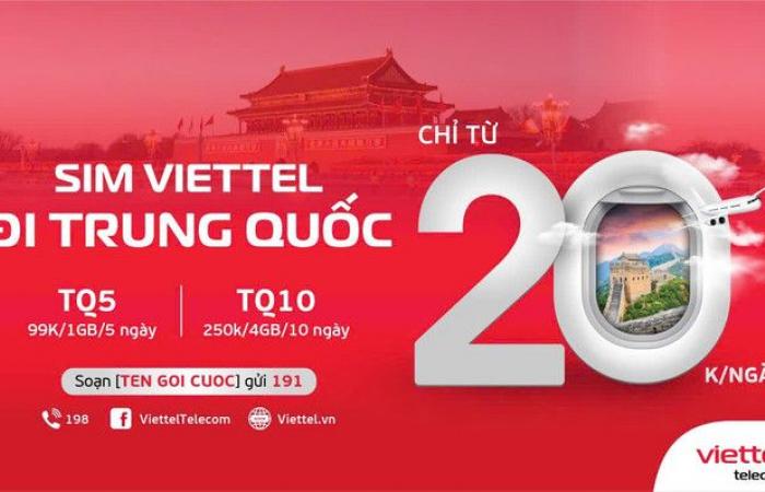 Viettel increased traffic by up to 50%, prices remained unchanged for roaming in Korea and China