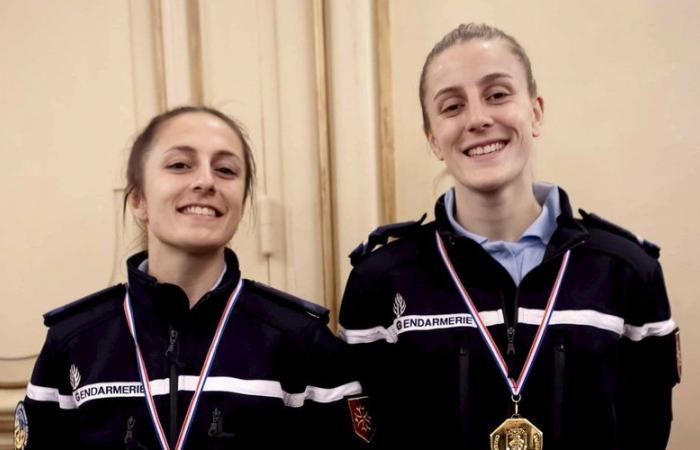 Reservists of the Aude gendarmerie, sisters Estelle and Caroline Gaspard shine with their commitment