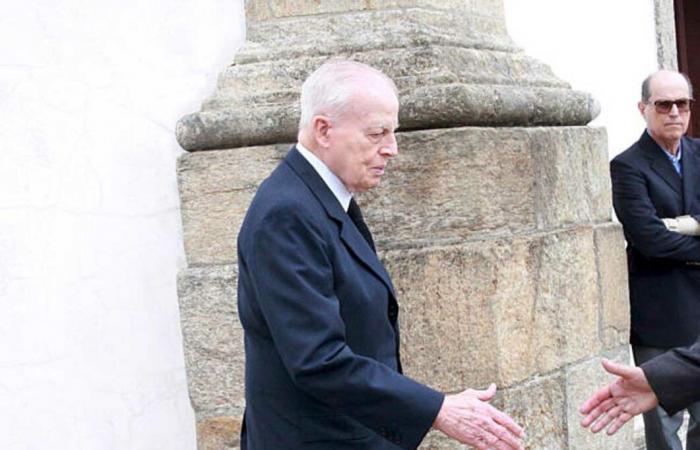 The Imperial Family of Brazil at the funeral of Prince Antônio of Orléans-Braganza