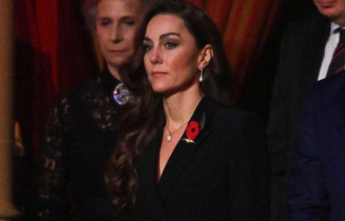 Kate Middleton Appears to Fight Back Tears in Emotional Moment at Remembrance Event