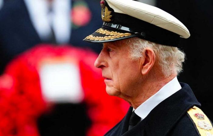 King Charles III brings his family together at the Cenotaph for Remembrance Sunday