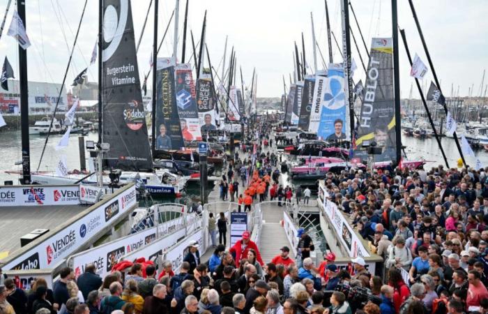 follow the start from Les Sables-d’Olonne live