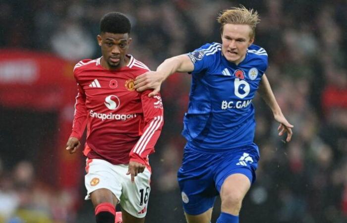 Amad Diallo brings the fire in 3-0 victory over Leicester City – Man United News And Transfer News