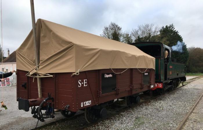 The Bay of Somme Railway restores a wagon dating from 1920