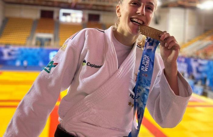 “Know how to impose your style”: Carcassonnaise Estelle Gaspard looks back on her fourth gold medal at the jujitsu world championships