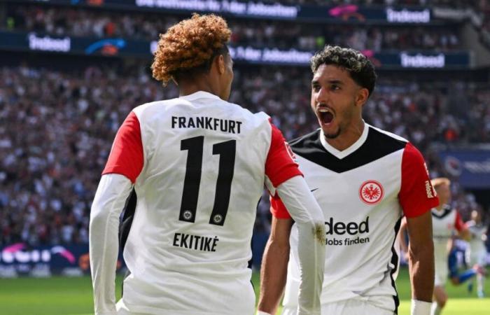 Frankfurt avoids the comeback of the season, Marmoush and Ekitike still scorers