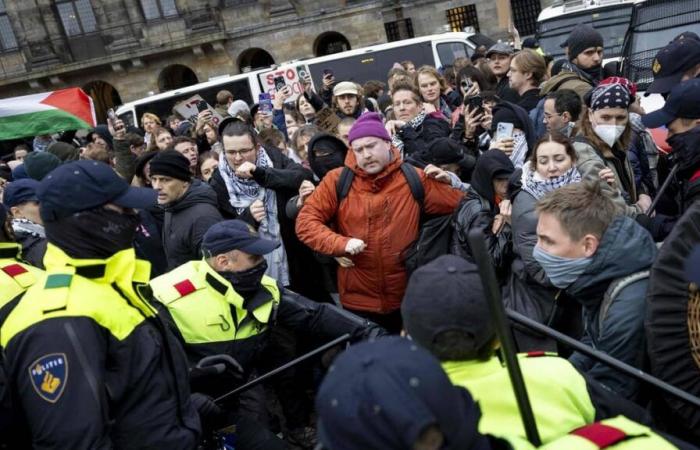 Amsterdam: dozens of arrests during a banned pro-Palestinian demonstration