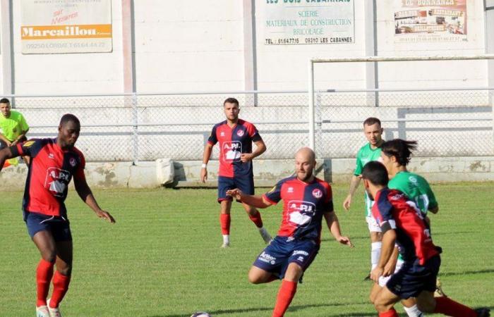 Amateur football (Regional 1). Luzenac loses the match and his defender Berete