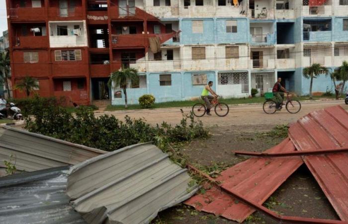 The island of Cuba hit by a magnitude 6.8 earthquake