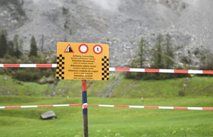 Rock slide near Brienz: Swiss village has to be evacuated again