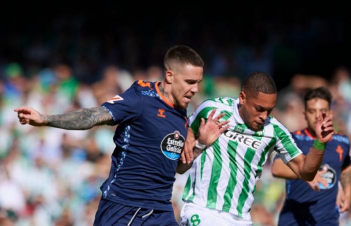 Betis and Celta de Vigo were even after an attractive draw