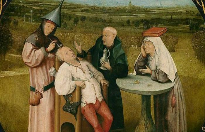 Like a wind of madness: Bosch’s “Lithotomy”