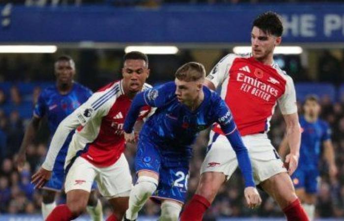 No winner between Chelsea and Arsenal