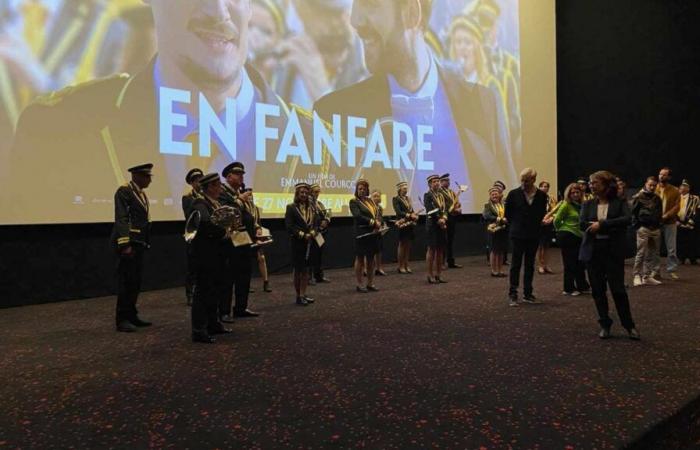 A record preview with “En fanfare” at Ociné Saint-Omer