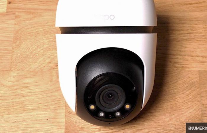 This surveillance camera presents the best quality/price ratio in our comparison