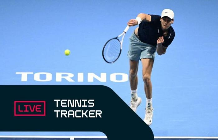 Tennis Tracker, ATP Finals: Sinner-De Minaur 5-3 LIVE