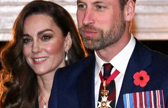 Kate Middleton made her return to William's arm: the couple has never been so tactile