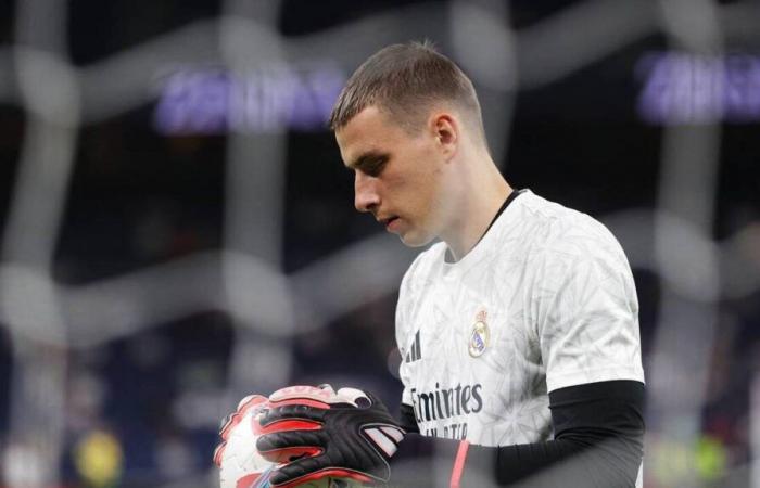 Real Madrid. Author of an assist, Andriy Lunin enters the history of the Madrid club