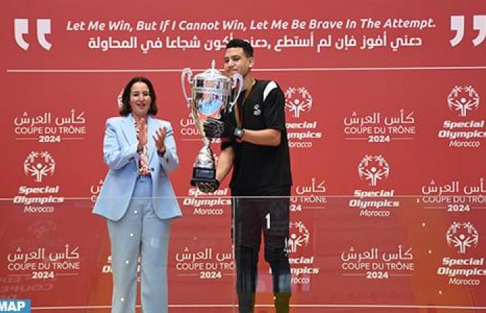 Special Olympics Futsal Throne Cup: the Association of Parents and Friends of Mentally Handicapped Children of Casablanca crowned