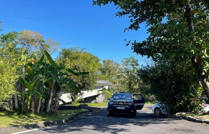 An unidentified man found dead on the RN 2 in Petit-Saint-Pierre