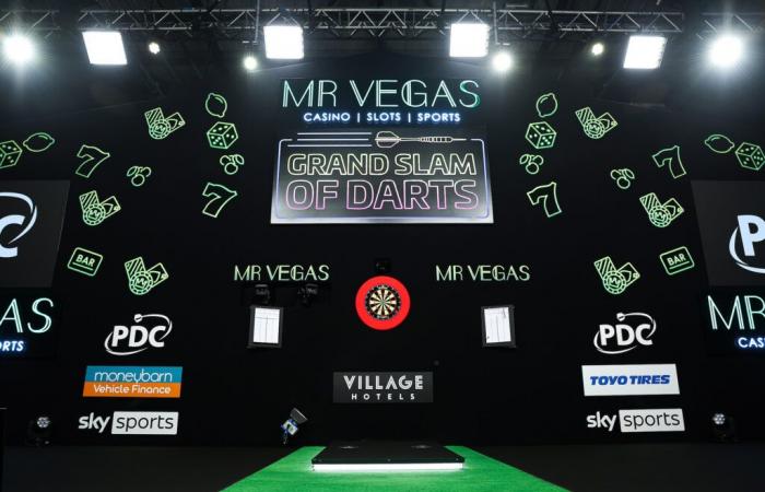 2024 Mr Vegas Grand Slam of Darts – Day Two latest