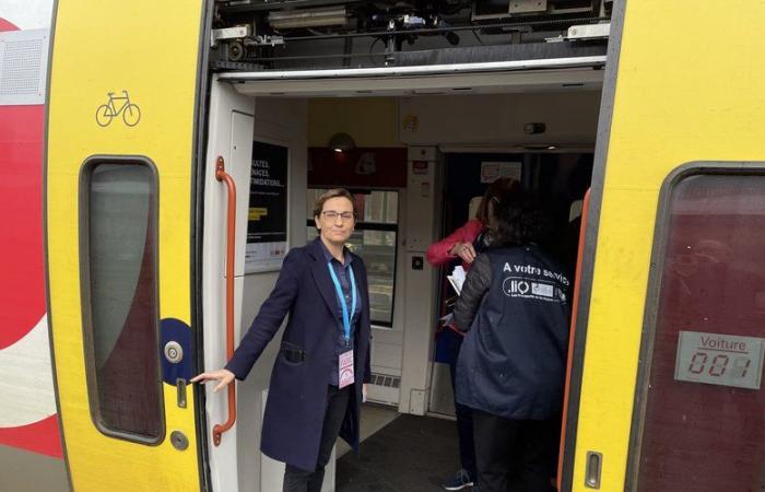 220 passengers on board the special train to celebrate the reopening of the famous Béziers Neussargues line