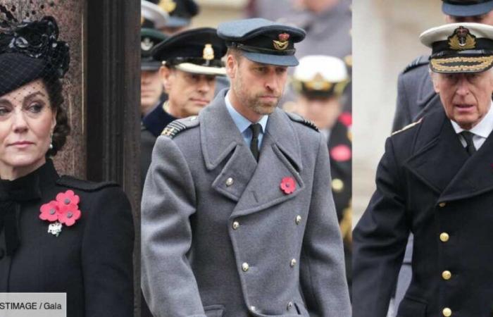 PHOTOS – Remembrance Sunday: despite the presence of Kate Middleton, the ceremony tarnished by the absence of Camilla