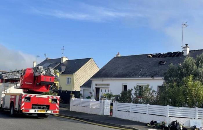 A fire devastates a house in Montoir-de-Bretagne: two people rehoused