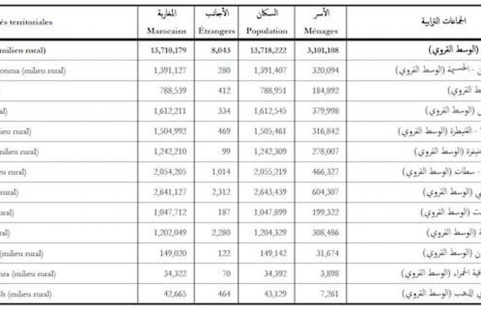 Results of the general census in Morocco: The 7 most important demographic shifts in the population structure of the Kingdom