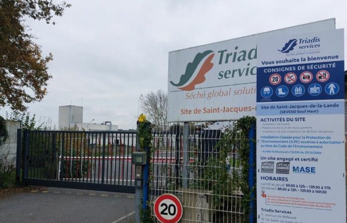 Near Rennes, a fire breaks out in a Seveso-classified company