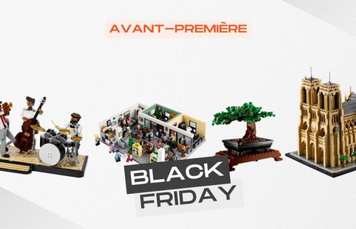 Legos are also benefiting from Black Friday: our selection of 4 superb sets on sale