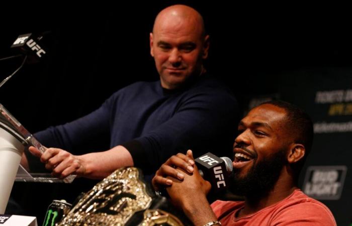 Jon Jones ‘grateful’ for Dana White’s passionate support of No. 1 P4P status: ‘It’s a huge honor’