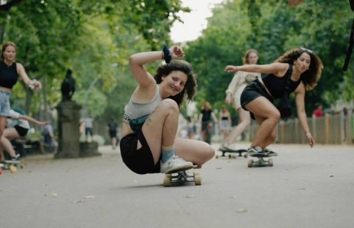 With longboard dancing, the emancipation of women is a rolling affair