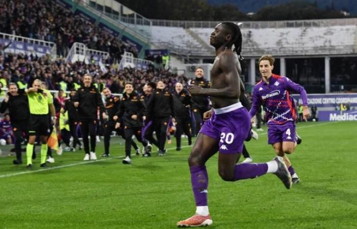 Fiorentina temporarily climbs onto the podium, Bologna pushes AS Roma into Serie A