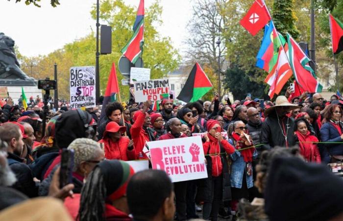 In Paris, thousands of people are “standing up” against the high cost of living overseas