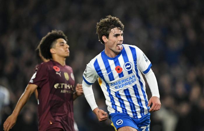 Brighton stun Man City to hand Guardiola RECORD defeat