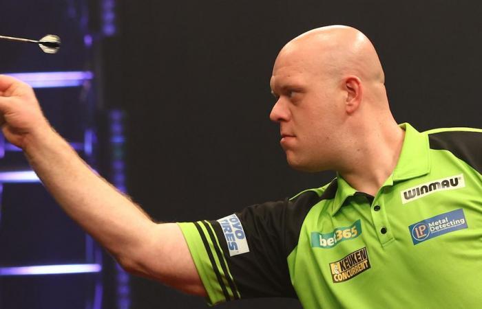 Van Gerwen loses to Anderson at the Grand Slam of Darts, Wattimena and Van Veen