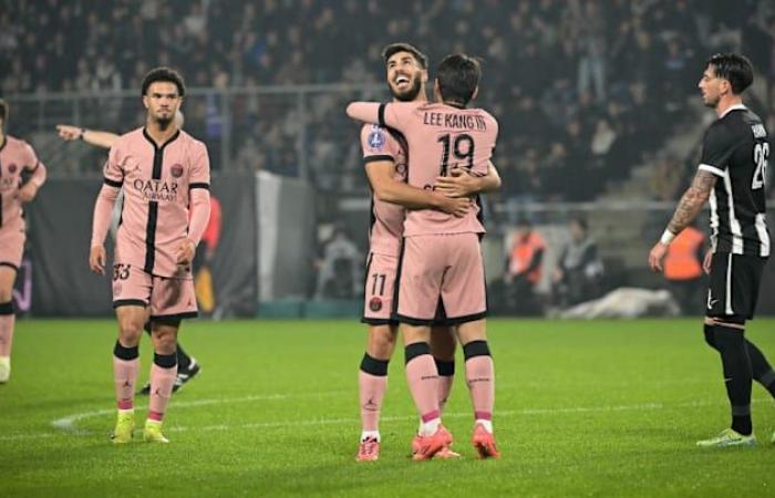 PSG (2-4): The notes of the offensive festival of the Rouge et Bleu against the Angevins in Ligue 1