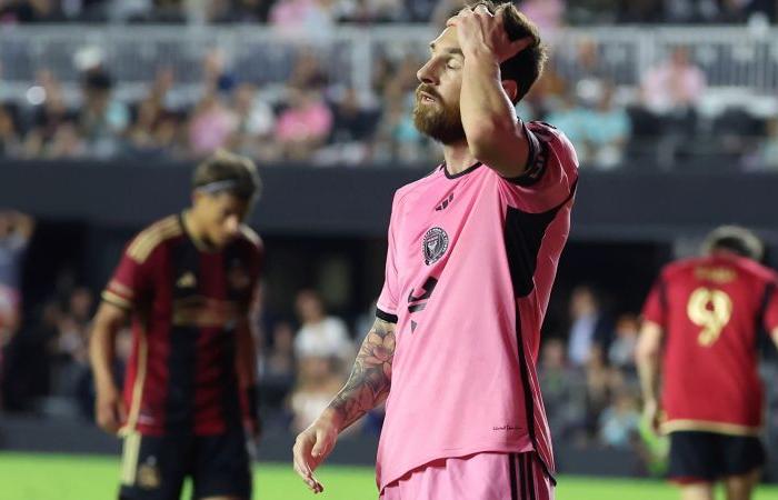 Lionel Messi and Inter Miami crash out of MLS playoffs in stunning loss to Atlanta United